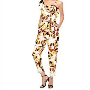 NWT Jennifer Lopez Floral Jumpsuit